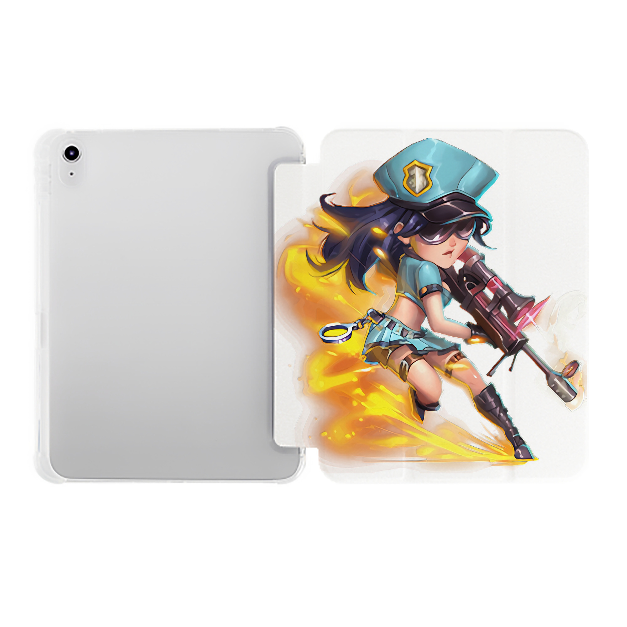 （画像用） リーグ・オブ・レジェンド League of Legends LOL IPad ケース ペン収納付き 三つ折りスタンド PUレザー×シリコン 対応機種9.5/10.5/10.9インチ